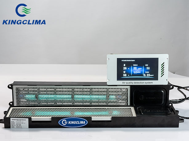 Purificador de aire de autobús LED - Luz UV para aire acondicionado de autobús - KingClima